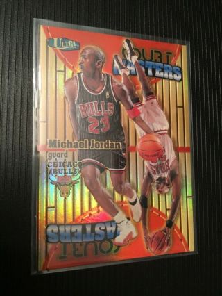 1997/98 Fleer Ultra Court Masters Michael Jordan 1 Of 20 Cm