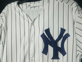 Aaron Judge 99 York Yankees Home Jersey Men ' s XLarge 3