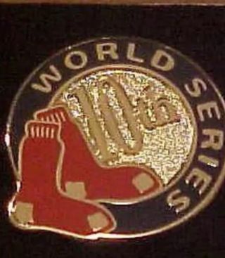 Boston Red Sox 2004 World Series Press Pin