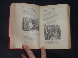 FABLES DE LA FONTAINE: French Fables and Tales by J.  Grandville / Drawings 1900 3