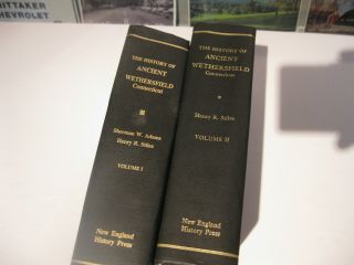 The History Of Ancient Wethersfield Ct.  Vol.  1&2 - 1987 Reprint - Henry Stiles