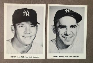 1958 Ny Yankees Picture Pack Photos With Mantle,  Berra & Ford