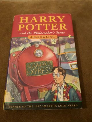 Harry Potter And The Philosopher’s Stone J K Rowling First Edition H/b 8th Print