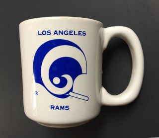Chase & Sanborn Coffee Nfl Los Angeles Rams Football Coffee Mug Cup