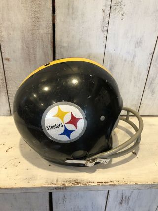 Vintage Nfl Pittsburgh Steelers Rawlings Helmet