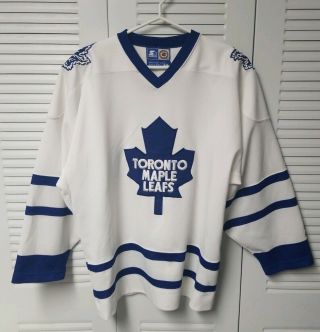 Toronto Maple Leafs - Vintage - Nhl Authentic - Starter Retro Hockey Jersey - M