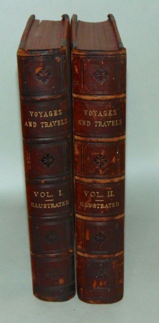 Rare Antique Books 1887 Voyages And Travels Scenes In Many Lands 850 Illus
