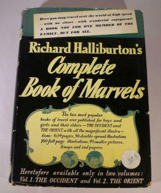 1941 Hbdj Richard Halliburton 