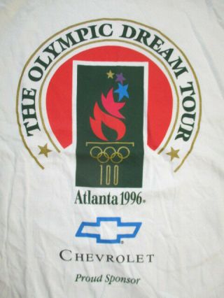 Hanes Label 1996 Atlanta Summer Olympics American Dream Tour (xl) T - Shirt W/ Tag