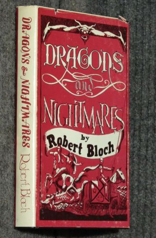 Dragons And Nightmares By Robert Bloch [ Ltd Signed],  Four Short Novels