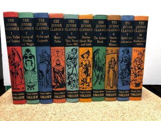 Colliers Junior Classics: The Young Folks Shelf Of Books - Hc 10 Volume Set