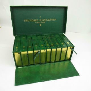 The Of Jane Austen In 10 Volumes Gilded Box Set Pride & Prejudice Emma,