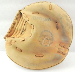 Vintage Wilson Baseball Glove Pro Model Gene Tenace
