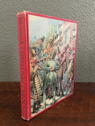 1938 A Christmas Carol In Prose By Dickens,  Intro By Barrymore,  Illust By Shinn