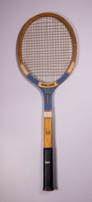 Vintage Pancho Gonzales Signature Wright & Ditson Tennis Racket