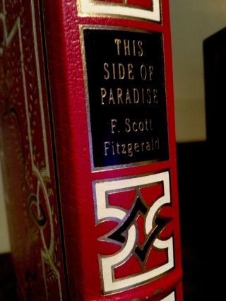 Easton Press This Side Of Paradise F.  Scott Fitzgerald Leather