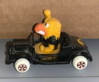 Vintage 1983 Ertl Diecast Toy Car Iowa Hawkeyes Herky The Hawkeye Mascot