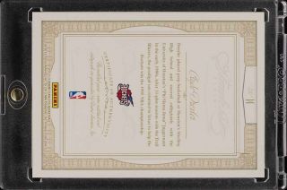 2012 Panini Flawless Greats Dual Clyde Drexler AUTO 5 - CLR PATCH /20 14 (PWCC) 2
