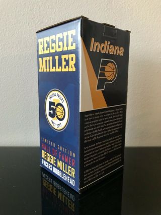 REGGIE MILLER Indiana Pacers 90 ' S decade Bobblehead SGA NBA 2