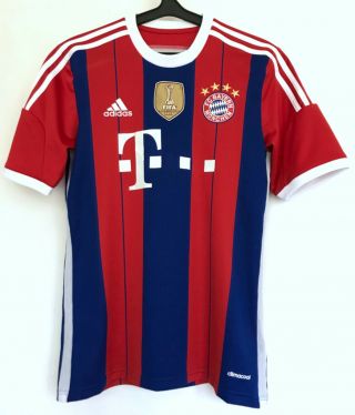 Bayern Munich Germany 2013 2014 Soccer Jersey Adidas Home Mens Size S