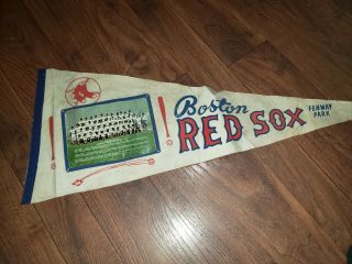 1967 Boston Red Sox Pennant Al Champs Fenway Park