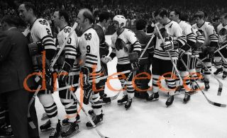 1971 Pit Martin Chicago Blackhawks - 35mm Hockey Negative