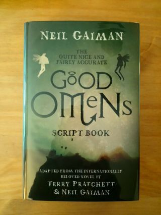 Signed 1st / 1st Edition Of Good Omens By Neil Gaiman & Terry Pratchett.  First.