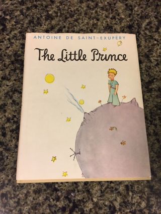 The Little Prince - Antoine De Saint Exupery - First Ed/early Print Hardcover 5.  95