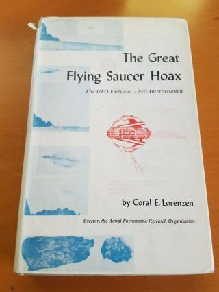 1962 The Great Flying Saucer Hoax By Carol Lorenzen Ufo Alien Life Space Travel