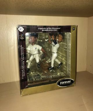Sheffield & Matsui Ny Yankees 2004 Forever Collectibles Ticket Base Bobblemates