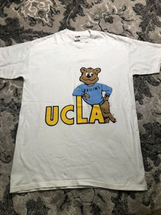 Vintage Russell Athletic Ucla Bruins T - Shirt Size Men’s Large