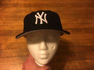 Vtg York Yankees Hat Cap On Field Authentic 7 1/8