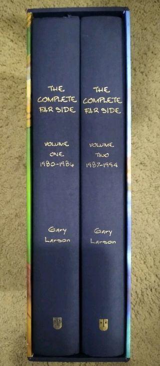 The Complete Far Side Gary Larson 1st Edition 3rd Printing Hb Slipcase