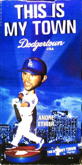 Los Angeles Dodgers Andre Ethier Bobblehead 2010 Sga This Is My Town Go Blue
