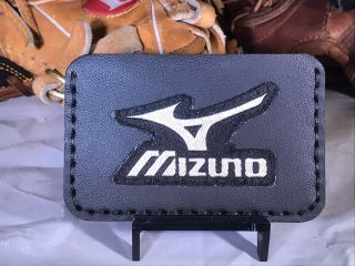Mizuno Minimalist Leather Card Holder / Wallet