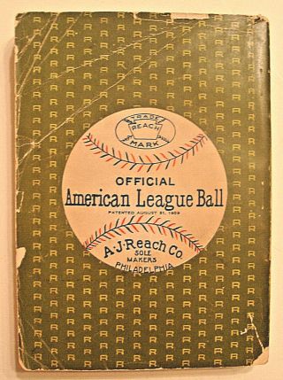 1927 REACH ' S OFFICIAL AMERICAN LEAGUE BASEBALL GUIDE - Yankees,  Ruth,  Gehrig 2