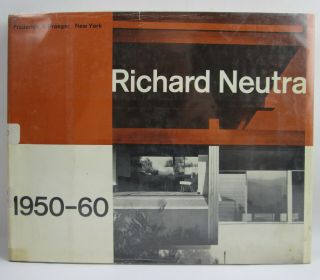 Richard Neutra 1950 - 60 Buildings And Projects Book Edited By Boesiger Ex - Library