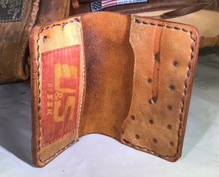 Ssk Baseball Glove Leather Wallet 1/1