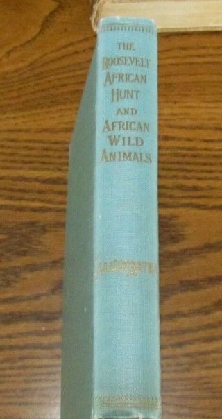 1910 The Great Roosevelt African Hunt 1st Ed Lundeberg & Seymour Engravings Exc, 2