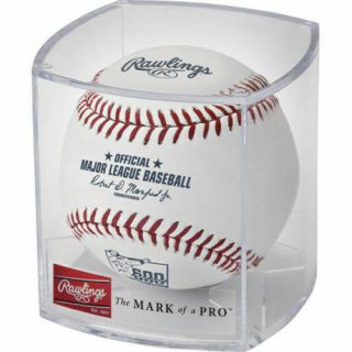 Rawlings 2017 Albert Pujols 600th Career Home Run Logo Game Baseball - Cubed