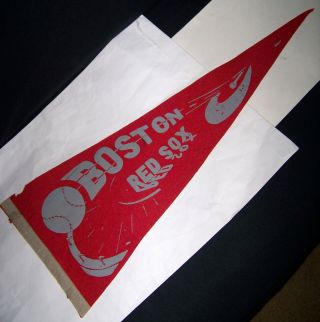 Circa 1940 Boston Red Sox Full - Size Pennant Scarce Design