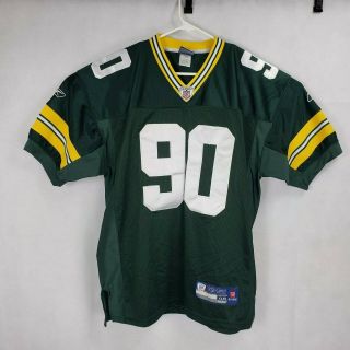 Reebok On Field Nfl Green Bay Packers B.  J.  Raji 90 Stitched Jersey Mens 48