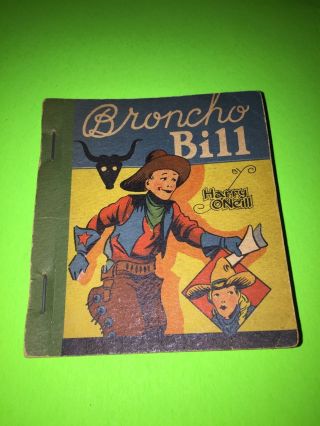 Vf Broncho Bill By Harry Oneill Tarzan Ice Cream Premium Big Little Book