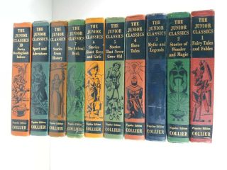 The Junior Classics Complete 10 Volume Set,  Popular Edition,  Collier