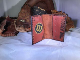 Wilson Joe Carter A3000 Baseball Glove Leather Wallet 1/1