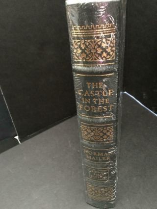 Easton Press " Castle In The Forest " Norman Mailer Signed 1st Ed.