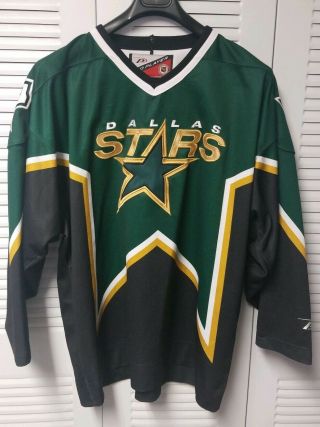 Dallas Stars - Authentic Pro Player - Nhl - Vintage Hockey Jersey - Sz Xl