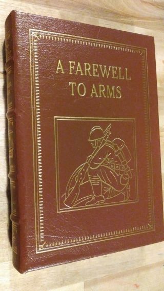 A Farewell To Arms By Ernest Hemingway - Easton Press Leather