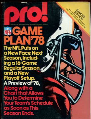 December 11 1977 Nfl Program York Giants At Philadelphia Eagles Ex