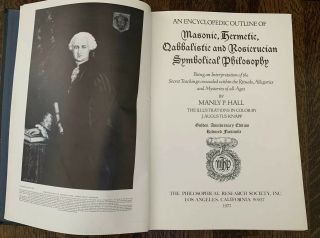 The Secret Teachings of All Ages Masonic,  Hermetic,  Qabbalistc,  Rosicrucian 1977 2